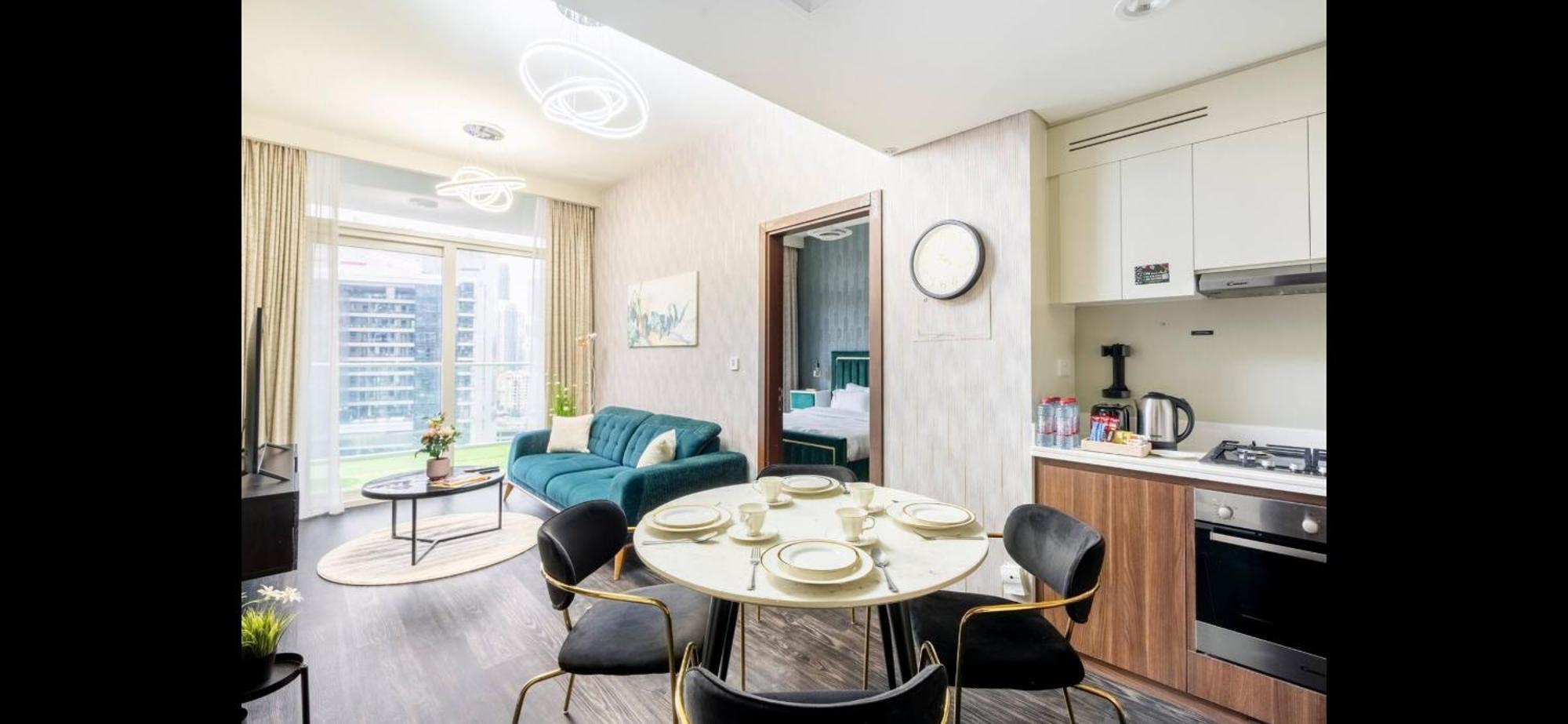 Luxury 2 Bedroom With Burj Khalifa View دبي المظهر الخارجي الصورة