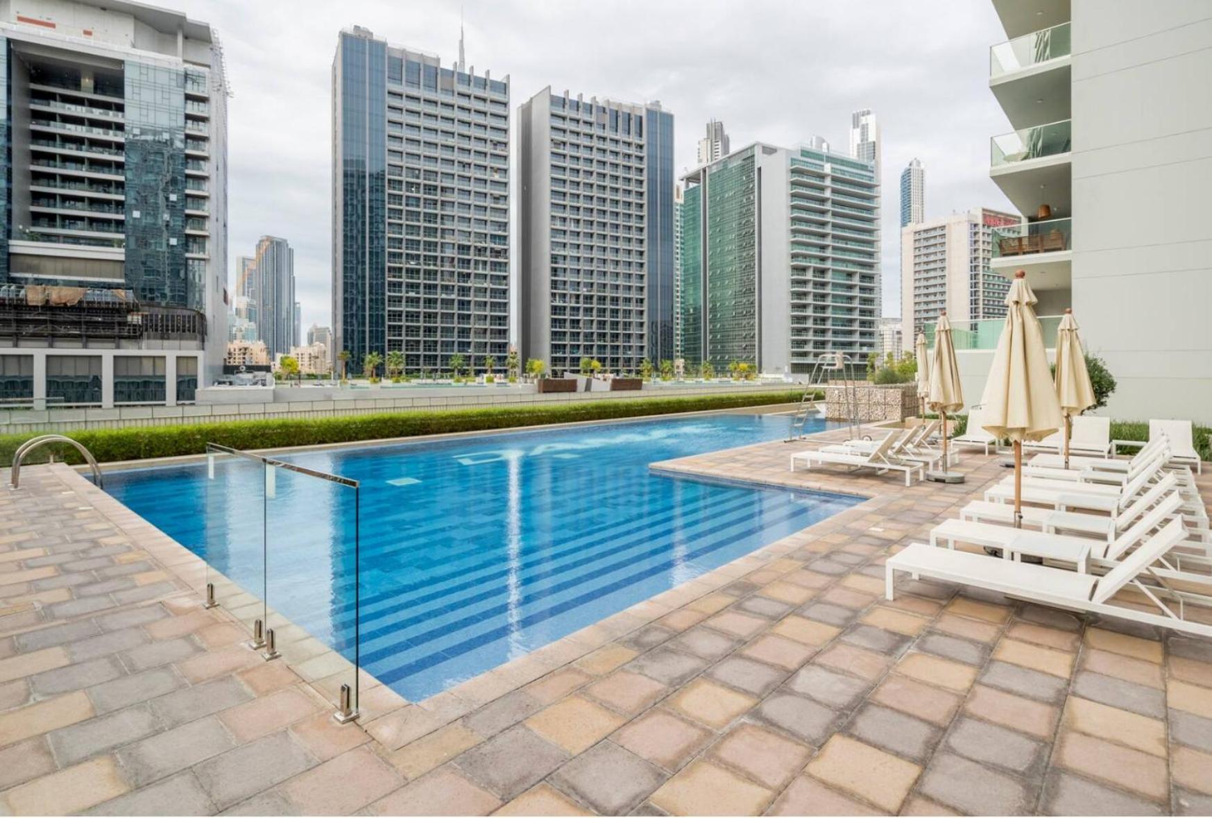 Luxury 2 Bedroom With Burj Khalifa View دبي المظهر الخارجي الصورة