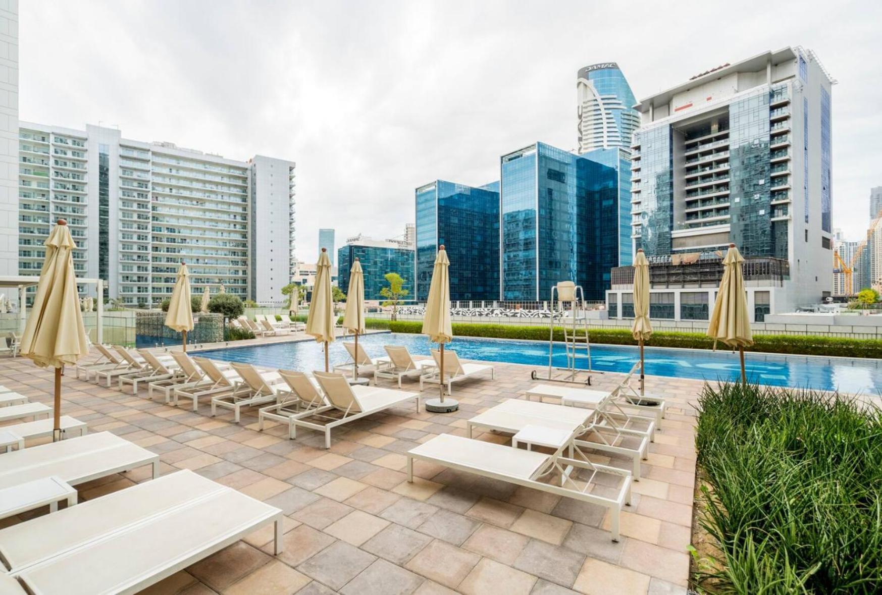 Luxury 2 Bedroom With Burj Khalifa View دبي المظهر الخارجي الصورة